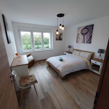 萨尔格米纳Le Bord De Sarre Meuble 3 Etoiles公寓 外观 照片